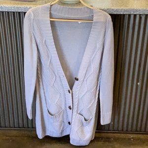 Cream cardigan